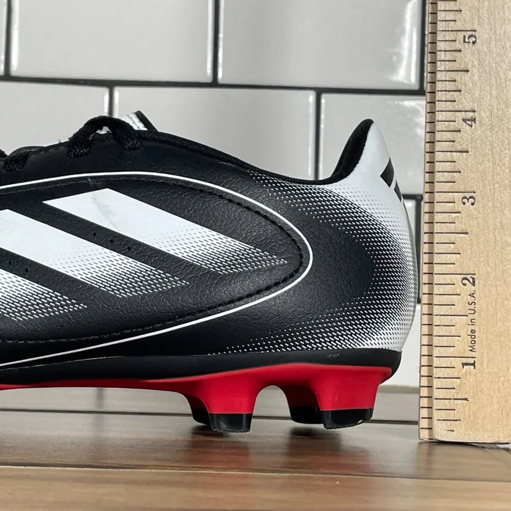 adidas Goletto IX FG MG Soccer Shoes Mens 6.5 Black White Futbol Sneaker Cleats